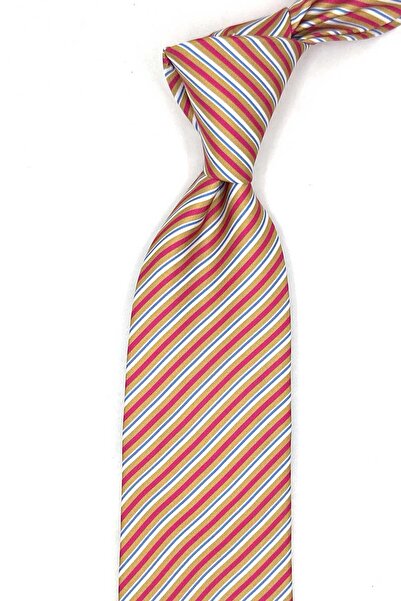 Kravatkolik Capannace Style Multi-Colored Italian Silk Tie I.K2157