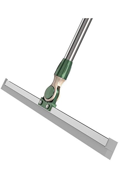 Arabest مكنسة كاشطة للأرضيات بمقبض طويل، مكنسة كاشطة للأرضيات المنزلية بطول 13.8 بوصة، بمقبض تلسكوبي