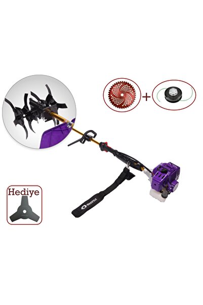 MARPEX Germany Toprak Çapalama Makinesi, Elmas, Misina, Üçgen Başlık Aparatlı...