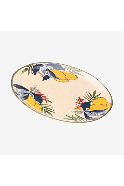 Rose Tulipani Milano صينية ميلامين بيج من روز آند توليباني ميلانو مقاس 42 سم