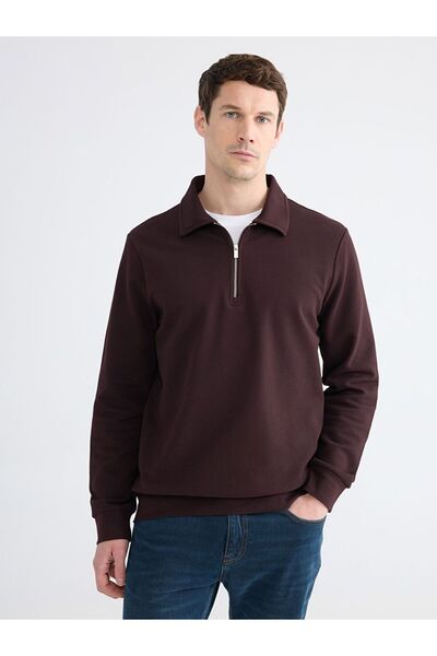 LC Waikiki Lcwaikiki Classic Polo Neck Men's Sweatshirt