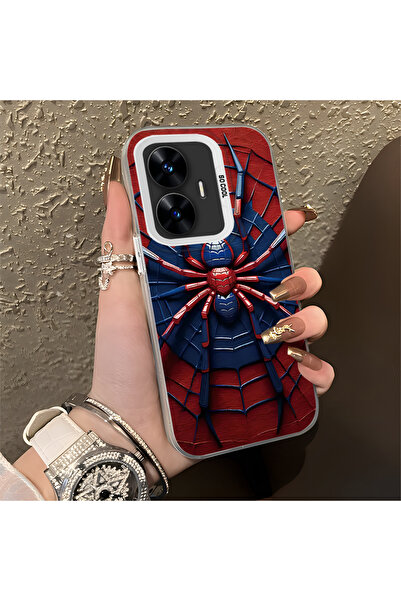 Hontinga حافظة متوافقة مع هاتف Realme C55، حافظة هاتف صلبة مضادة للسقوط، حافظ...