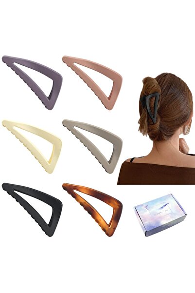 Arabest Non-slip Matte Claw Clips,Shark Clip Hair Accessories,Fixed Hair Clips for Thin and Thick Hair