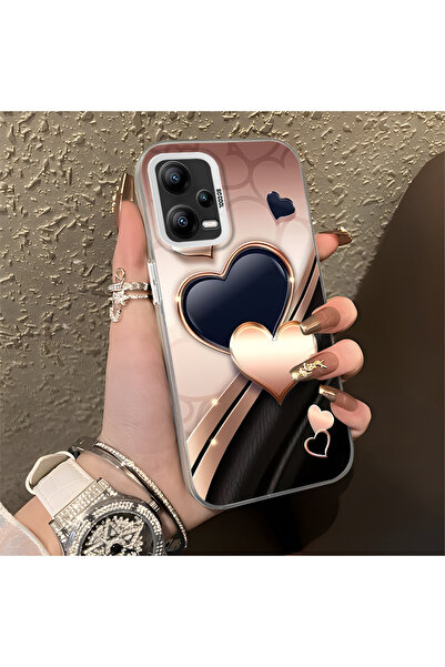 Hontinga حافظة متوافقة مع هاتف Xiaomi Redmi Note 12 5G، حافظة صلبة مضادة للسق...