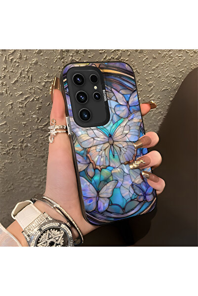 Hontinga حافظة متوافقة مع هاتف سامسونج جالاكسي S23 الترا، حافظة صلبة مضادة لل...