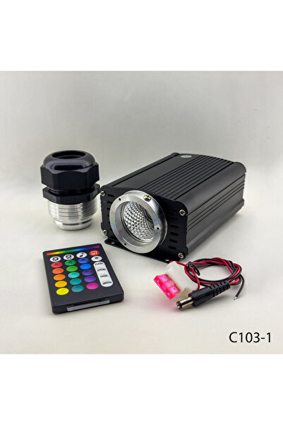 coraxads YILDIZ TAVAN MODÜLÜ 3CM TEK ÇIKIŞ RGB+W C103-1