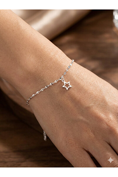ALYA Yıldız zarif sade parlak bileklik