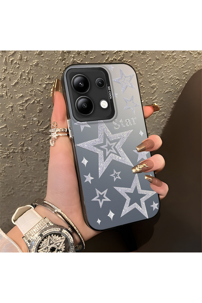 Hontinga حافظة متوافقة مع هاتف Xiaomi Redmi Note 13 4G، حافظة صلبة مضادة للسق...