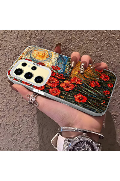 Hontinga حافظة هاتف متوافقة مع سامسونج جالاكسي S24 ألترا، حماية للكاميرا، ظهر...