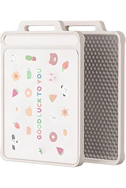 Arabest Chopping Board,Stainless Steel Double Sided Chopping Board,Stainless Steel Non-Slip Chopping Board