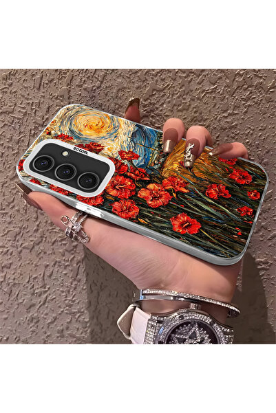 Hontinga حافظة هاتف متوافقة مع سامسونج جالاكسي إس 24 بلس، حماية للكاميرا، ظهر...