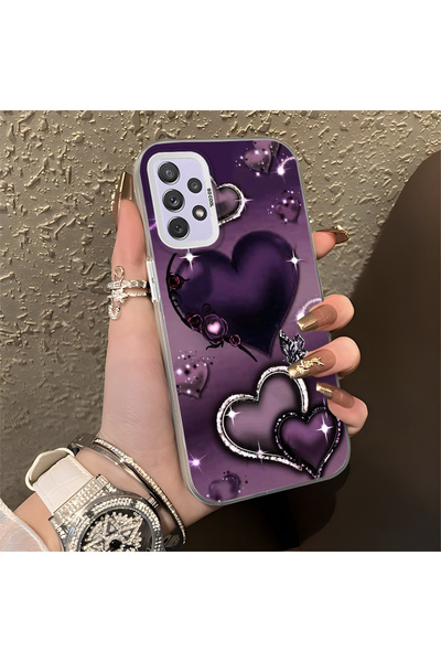 Hontinga حافظة متوافقة مع هاتف سامسونج جالاكسي A72، حافظة هاتف صلبة مضادة للس...