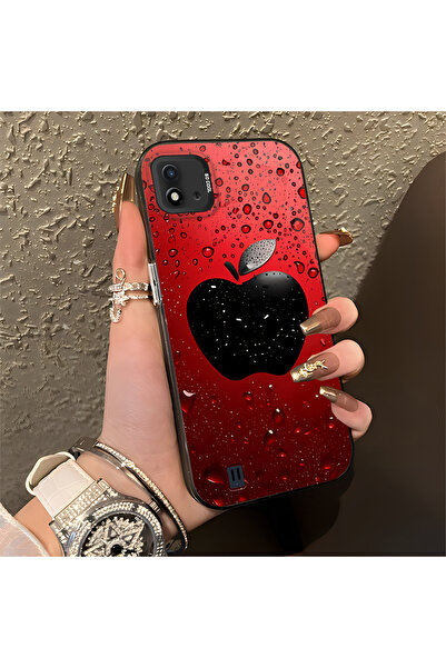 Hontinga حافظة متوافقة مع هاتف Realme C20/C20A، حافظة هاتف صلبة مضادة للسقوط ...