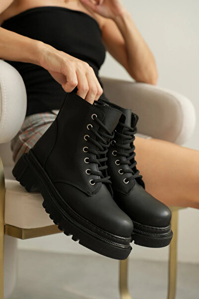 Baybonza Luis a Costa Lc001 4.5 cm Black Short Lace-Up Boots