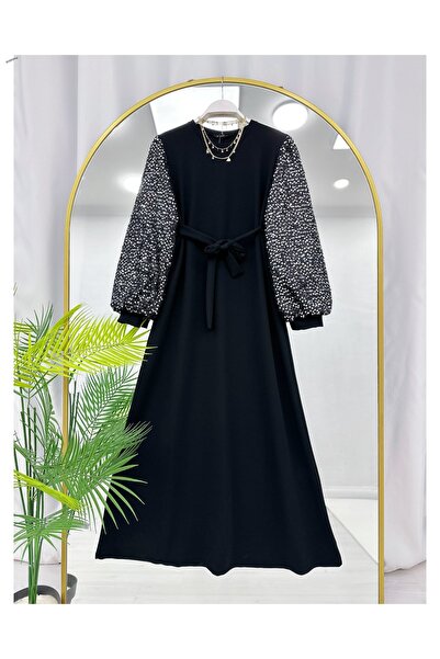 YEDİLALE Sleeves Tulle Flower Dress 5257