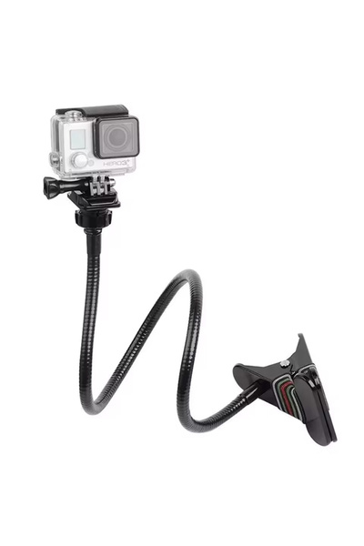 EHOME حامل هاتف بذراع مرن قابل للتعديل بزاوية 360 درجة، حامل هاتف محمول علوي