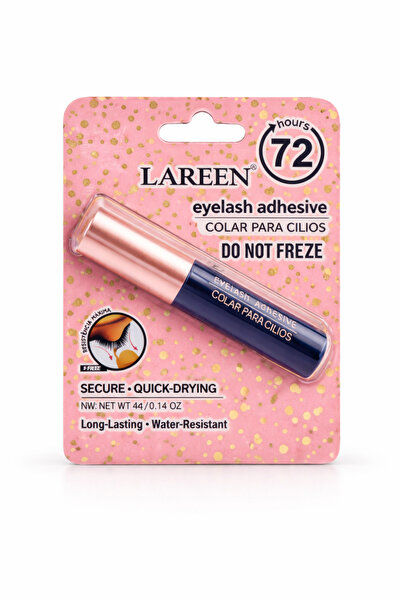 lareen لاصق الرموش – آمن، سريع الجفاف، يدوم طويلاً (72 ساعة)