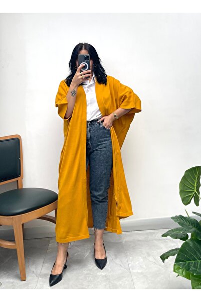 NİSUM MODA Knitwear Look Short Sleeve Cardigan