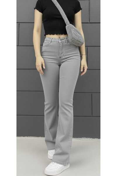 NWC Tall Flare Gray Spanish Jean Denim Pants