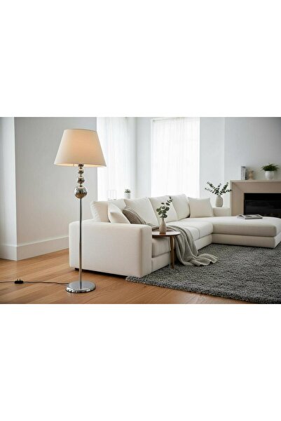 Ömür Avize Roma konık Başlık Krom Lambader