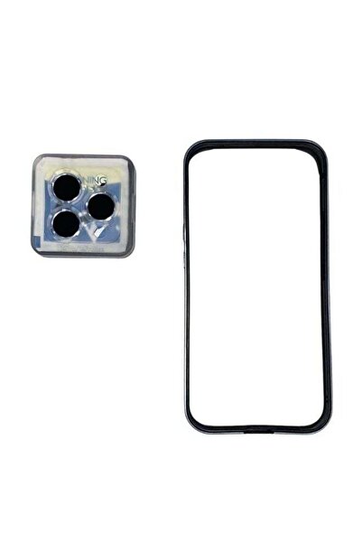 Roomlyne iPhone 14 Pro Sierra Blue Case with Camera Lens Protector Durable Cover