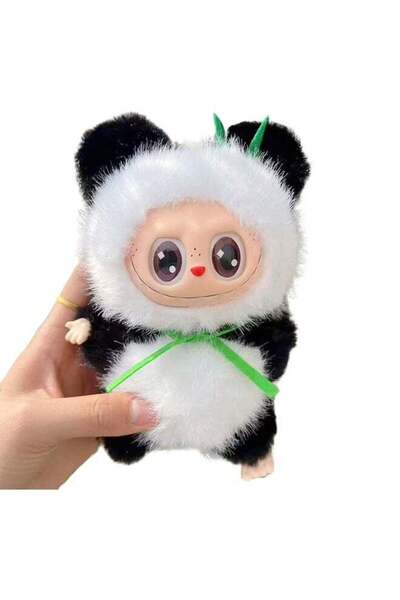 Saharaz دمية لابوبو القطيفة من سلسلة كيوت، مصنوعة من الفينيل، قلادة، دمية لاب...