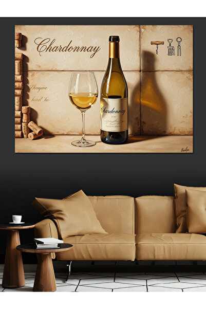 Artmeg Wine Glass Cheers Celebration Decorative Canvas - Mdf Wood Painting