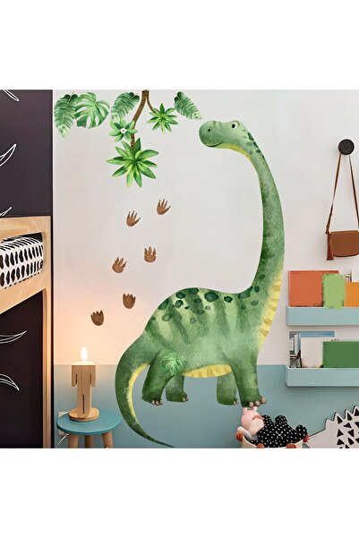 Arabest Cartoon Dinosaur Wall Stickers, Background Decorative Wall Stickers f...