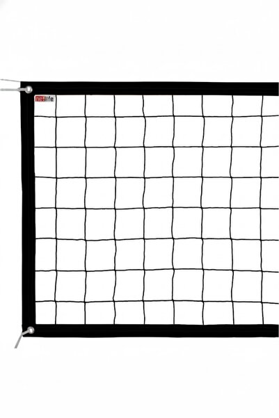 Netlife Voleybol Filesi Siyah Renk 100cm Tüm Ebatlar
