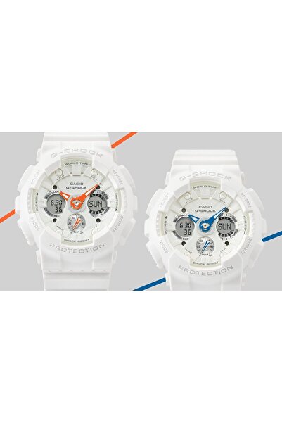 Casio G-Shock Women GMA-S120SA-7A1DR Analog-Digital White Dial