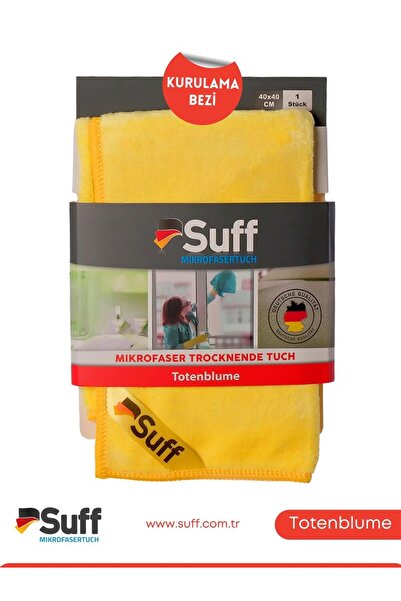 Suff Totenblume Kurulama Bezi 40x40 Sari | Sarı
