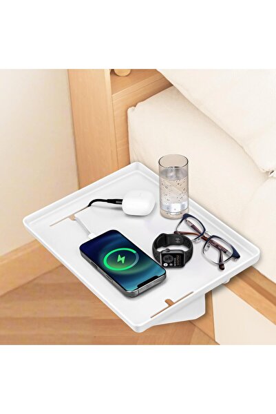 Arabest Bedside Shelf for Bunk Beds & Top Bunk, College Dorm Room Essentials & Kids Room - Clip On Dorm