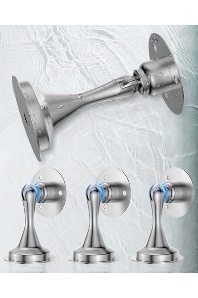 Arabest مجموعة من 4 قطع من حوامل سدادات الأبواب المغناطيسية - سدادات أبواب من...