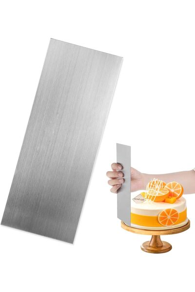 Gjinxi Stainless Steel Cake Scraper 8.86 inch