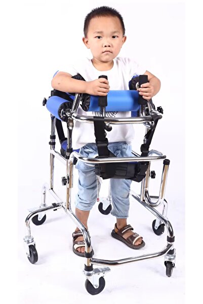 KARMA Grup Ortopedi İthal Engelli Çocuk Örümcek (BOY: 80-120 CM) Yürüme Yardı...