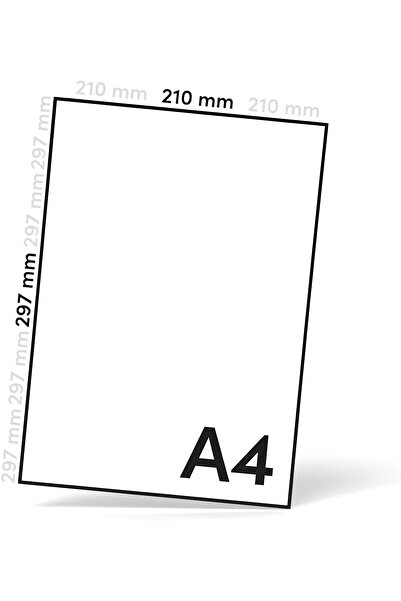 uralpaper A4 210x297 Mm Şeffaf Yazıcı Etiket 50 Adet - Lazer Yazıcı ve Fotoko...