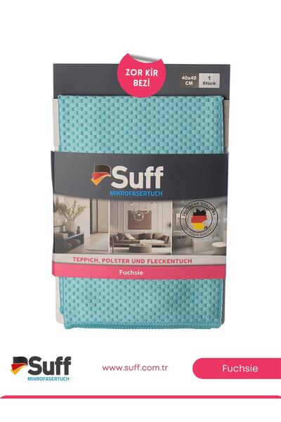 Suff Fuchsie Zor Kir Bezi 40x40 Turkuaz | Turkuaz