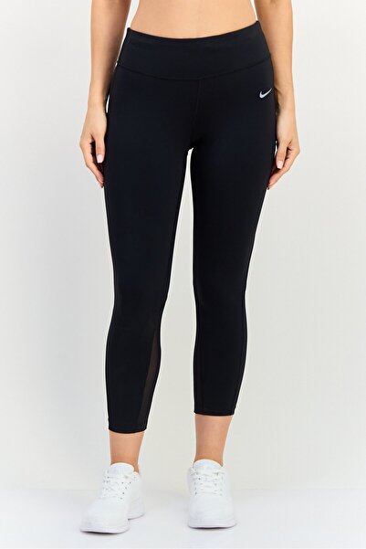 Nike Women Tight Fit Running 7/8 Tights, Black