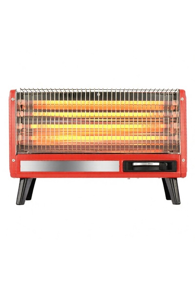 Biki سخان كهربائي بقوة 2400 واط مزود بأربعة عناصر كوارتز (18.5 × 45.5 × 23 سم...