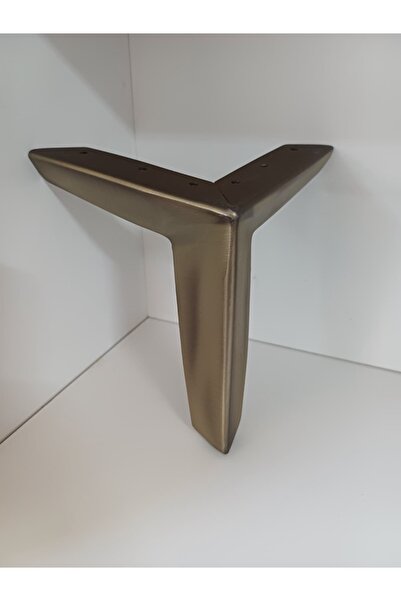 PAYANDA METAL 15 CM ANTİK SARI Mobilya, Dolap, Koltuk, Tv Ünitesi Ayağı