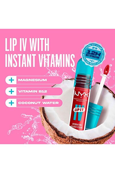 NYX Professional Makeup ملمع شفاه مرطب - 10 بيري ثيرستي [ أصلية 100% ]