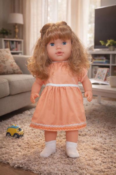 elite by seba 60 Cm Konuşan Esma Bebek (Et Bebek)