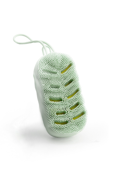 L&Wen ليفة سيليكون للجسم، فرشاة استحمام وشامبو لطيفة، تقشير، رغوة سريعة وتدلي...