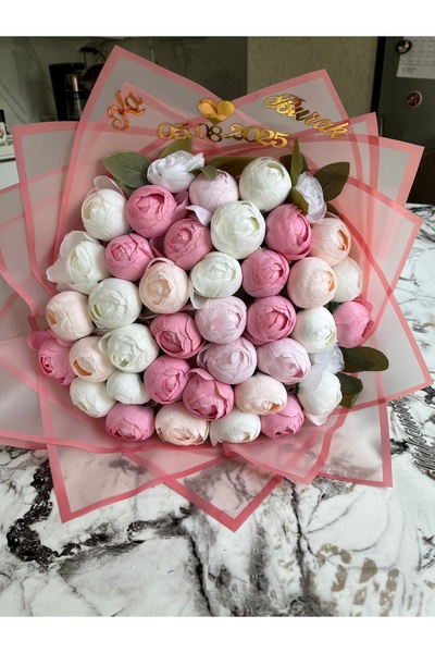 cloudhome Kız isteme tanışma çiçeği şakayık pembe