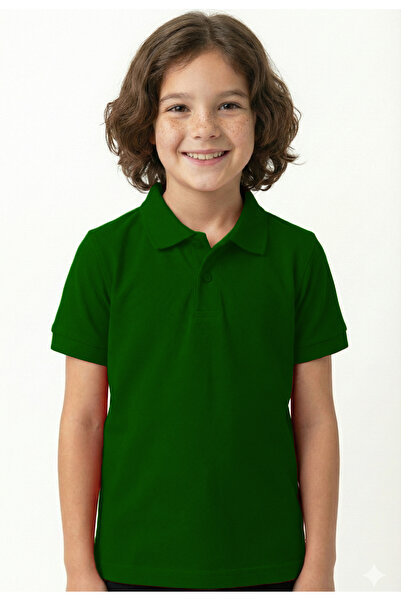 FEEL STYLE Παιδικό μπλουζάκι με λαιμόκοψη πόλο Σχολικό μπλουζάκι πόλο υφασμάτ...