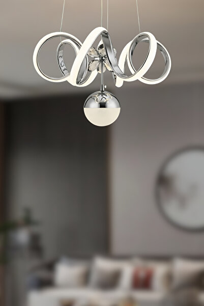 RONİSU AYDINLATMA Royalis Sarkıt Led Avize - Oturma Odası, Salon, Mutfak Uyum...