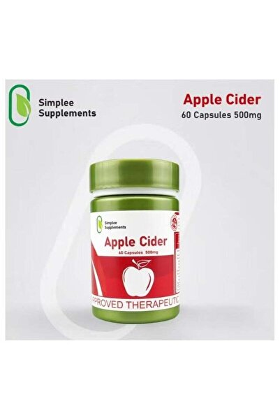 Simplee Supplements كبسولات خل التفاح 500 ملغ - دعم طبيعي للتخلص من السموم وت...