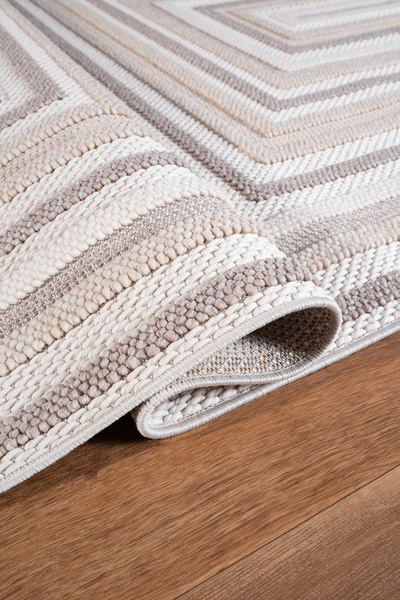 HÜNKAR HALI Madrid Dokuma İskandinav Tarzı Sisal Loop Modern Bukleli Çok Amaç...