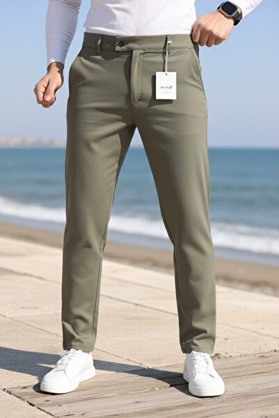 modabm Erkek Slimfit Kesim Likralı Kumaş Pantolon