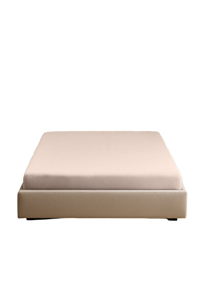 Sabia 100% Cotton 62 Thread Count 140X200 cm +37 cm Height Suitable Double Size Fitted Sheet